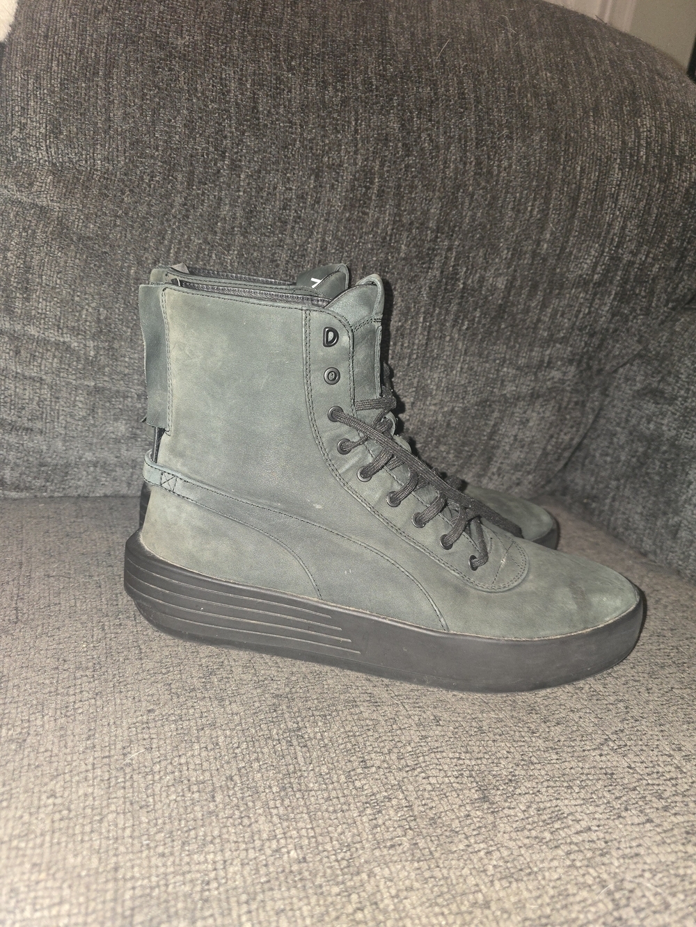 Puma | x XO Parallel Triple Black Sneaker Boots Size 10.5 RARE